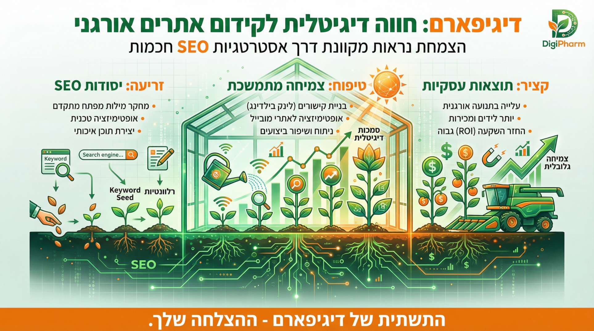 דיגיפארם - מערכת נוחה לבניית קישורים מדידה ואיכותית